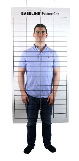 Picture of Baseline posture evaluation set (grid and evaluator)