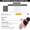 Picture of Wrist Brace, Adjustable Compression Strap, Medium 