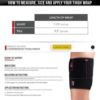 Picture of Hamstring Wrap, Compression Thigh Support for Quad