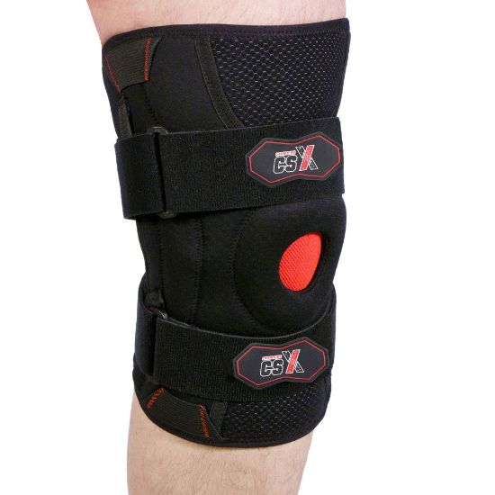 Picture of Knee Brace with Side Stabilizers and Patella Gel C