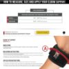 Picture of Tennis Elbow Relief, Adjustable Pressure Compressi