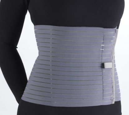 Picture of Abdominal Binder for Women, Ribbed Elastic Compres