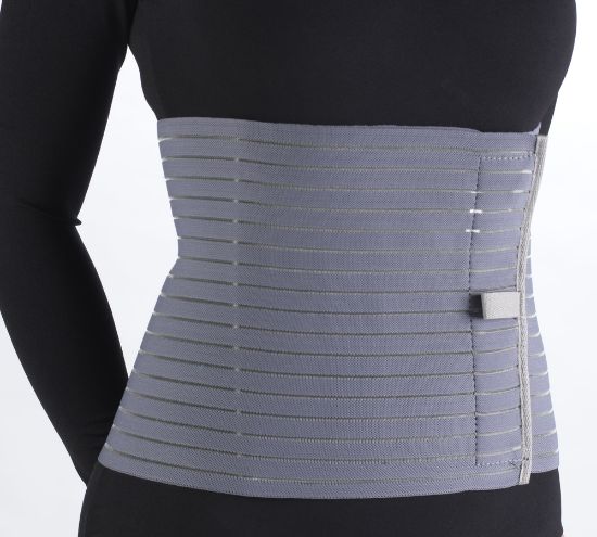 Picture of Abdominal Binder for Women, Ribbed Elastic Compres