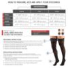Picture of Sheer Compression Stockings, 30-40 mmHg, Women's T