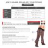 Picture of Sheer Compression Stockings, 30-40 mmHg, Women's K