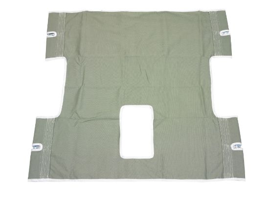 Picture of Drive Sling, Seat/Back Sling with commode opening,