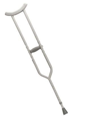 Picture of Drive EZ Adjust Aluminum Crutches, bariatric steel
