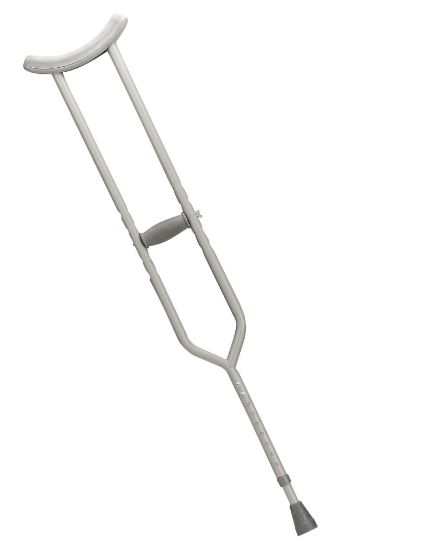 Picture of Drive EZ Adjust Aluminum Crutches, bariatric steel