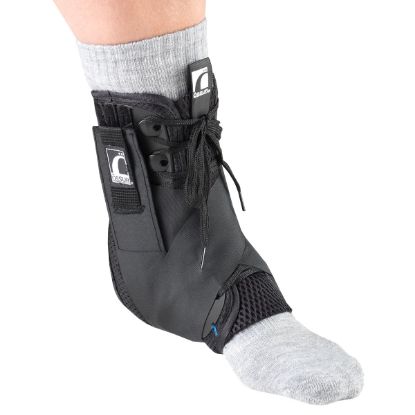 Picture of Ankle stabilizer with exoskeleton and straps, spec