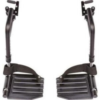 Picture of Invacare Swing away Hemi foot rests, with composit