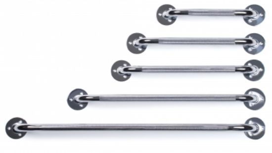Picture of Lumex Grab Bars, 32" chrome, knurled
