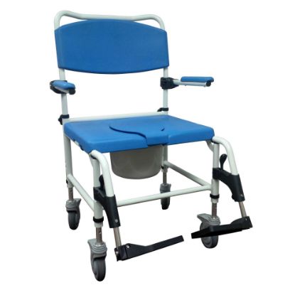 Picture of Drive Bariatric Aluminum Rehab Shower Commode Chai
