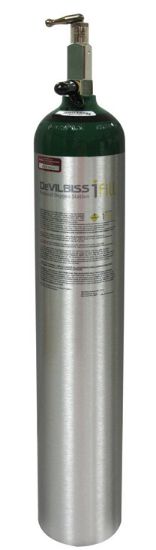 Picture of E Cylinder with an iFill adapter and 870 Post Valv