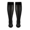 Picture of Sheer Compression Stockings, 15-20 mmHg, Women's Knee High Length, Diamond Pattern