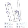 Picture of Stockings Donner, Helper for Applying Compression Socks, Regular Size Donning Zone with Tall Handles