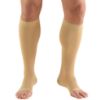 Picture of Compression Stockings for Men and Women, 30-40 mmHg,  Knee High Length, Open Toe