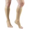 Picture of Compression Stockings for Men and Women, 30-40 mmHg,  Knee High Length, Open Toe
