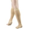 Picture of Compression Stockings for Men and Women, 30-40 mmHg,  Knee High Length, Open Toe