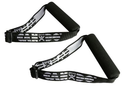Picture of CanDo handle with adjustable webbing for band/tubing