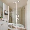 Picture of Stander Wonder Security Pole and Curve Grab Bar, black