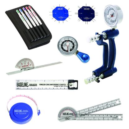 Picture of Baseline 8-piece hand evaluation set with sensory evaluators