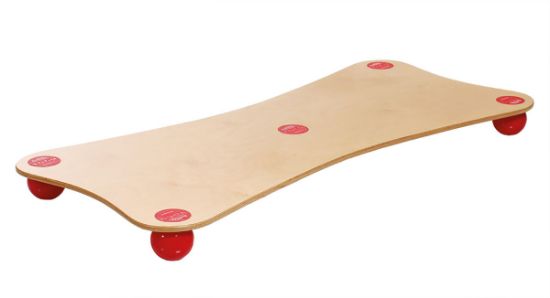 Picture of Togu Balanza Ballset XXL, birch wood w/red balls