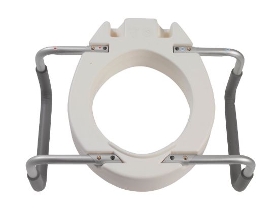 Picture of Drive Premium 3.5" Raised Toilet Seat with Removable Arms