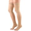 Picture of Women's Compression Stockings, 20-30 mmHg, Thigh High Length, Open Toe, Opaque