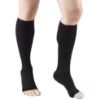 Picture of Short Length 20-30 mmHg Compression Stockings for Men and Women, Reduced Length, Open Toe