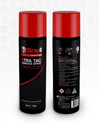 Picture of Strapit, XTRA TAC Pre Tape Adhesive Spray, 300ml/10 oz