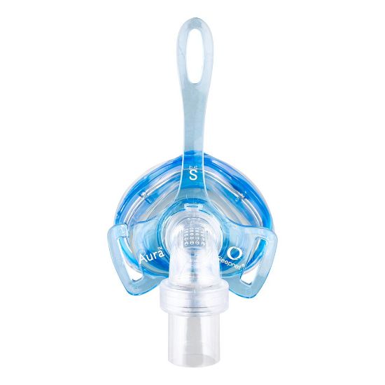 Picture of SleepNet Aura Vented Moldable Nasal mask with headgear