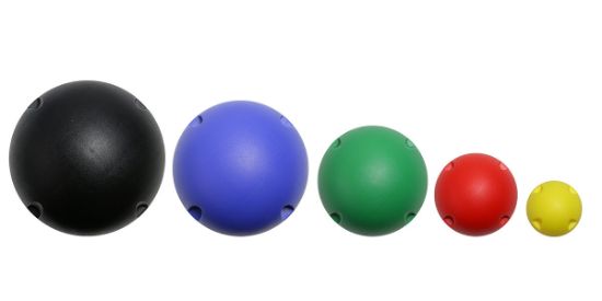Picture of Blue ball #4 for MVP and Multi-Axial Platform System, 2.5" height