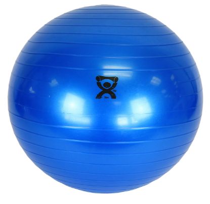 Picture of CanDo inflatable ball, blue, 30 cm (12in)