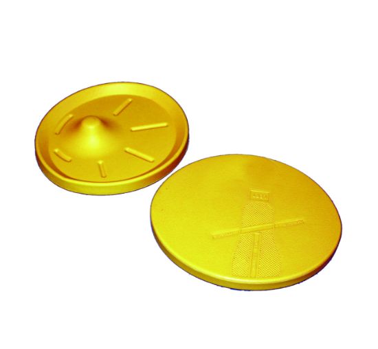 Picture of CanDo home balance board, 120 lb max, yellow