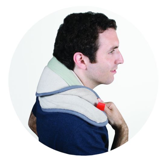 Picture of Relief Pak moist heat pack cover, velour with foam, neck