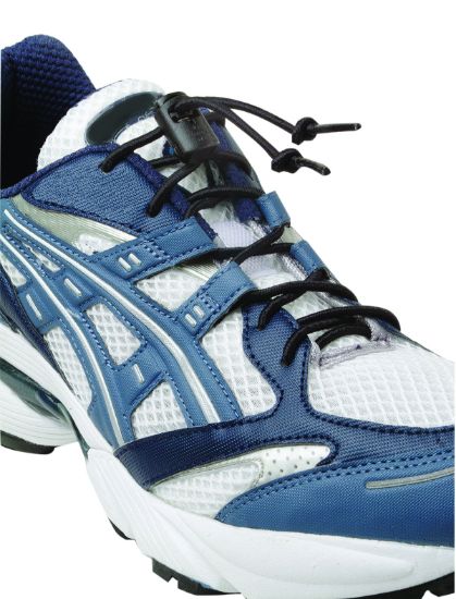 Picture of Elastic shoe laces with cord-lock,1 pair, 34" long