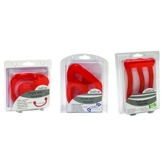 Picture of CanDo Jelly 1, 2, and 3-tube exercier kit