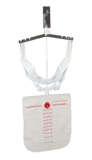 Picture of FabTrac overdoor cervical traction w/velcro head halter