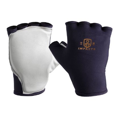 Picture of Impacto Anti-Impact Glove, Nylon Lycra with Soft Pearl, Fingerless