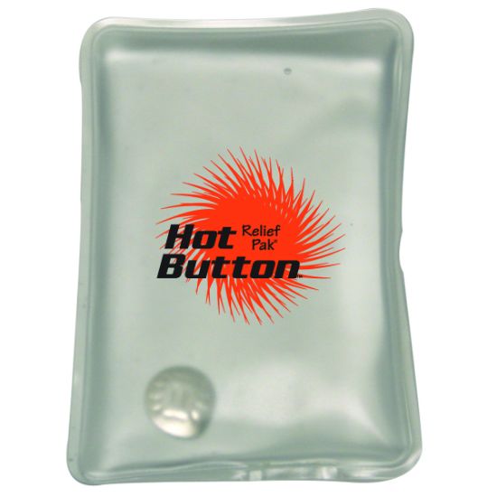 Picture of Relief Pak Hot Button instant reusable hot compress, small (3.5 x 5.5")