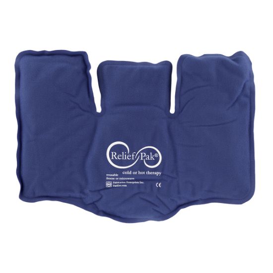 Picture of Relief Pak Cold n' Hot Sensaflex compress, tri-sectional (8" x 16")