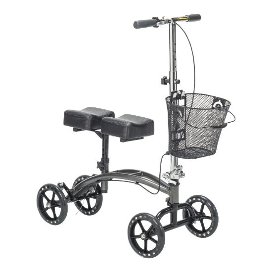 Picture of Drive Drive Steerable Knee walker, split knee pad