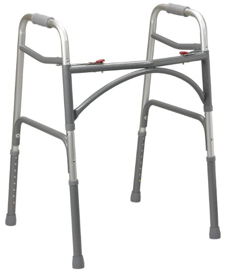 Picture of Drive Bariatric Aluminum 2 button folding walker, oversized