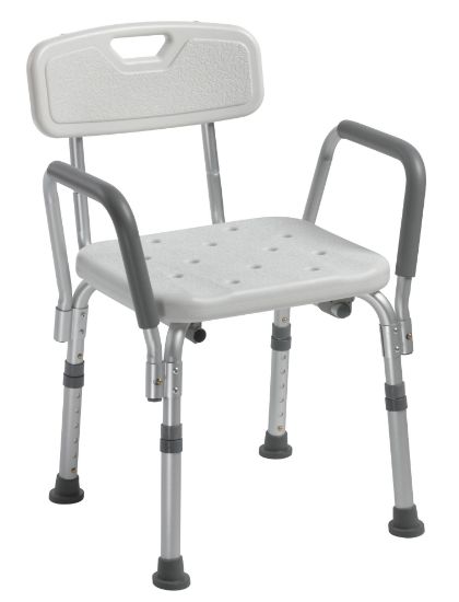 Picture of Drive Shower Chair with back and Removable Padded Arms