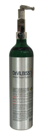 Picture of M6 Cylinder with an iFill Adapter and 870 Post Valve