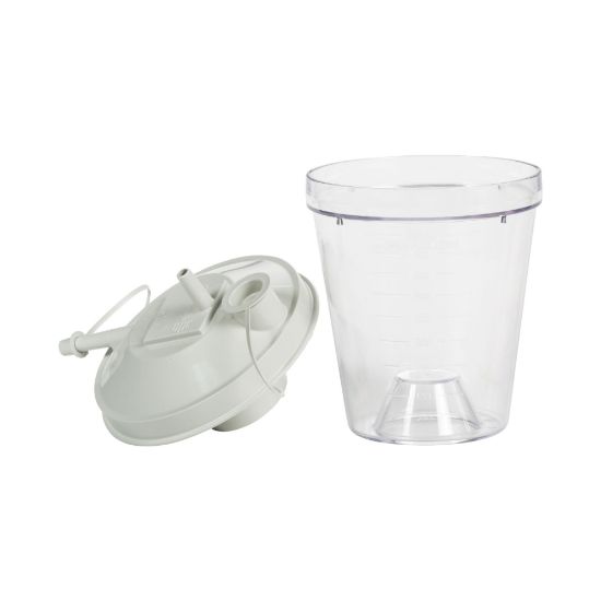 Picture of Drive 800 cc disposable suction canister and lid, 12/case