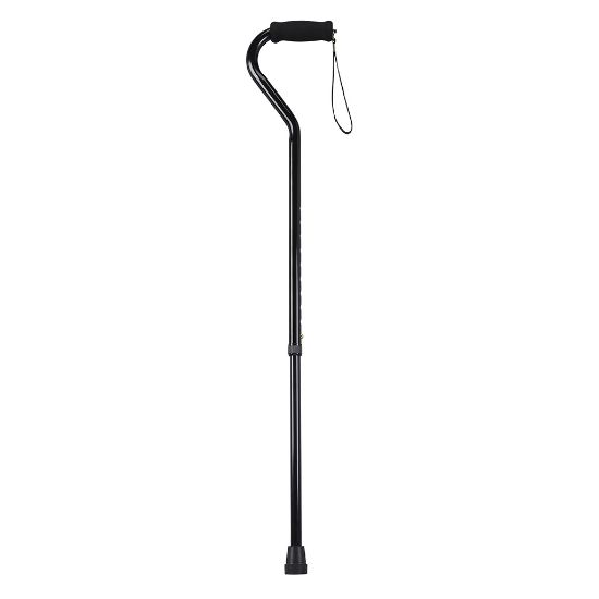 Picture of Drive off-set handle aluminum cane, black