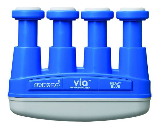 Picture of CanDo VIA hand exerciser, 5.5 pounds, heavy, blue