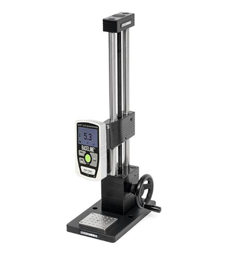 Picture of Baseline 250lb push-pull electronic dynamometer and testing stand