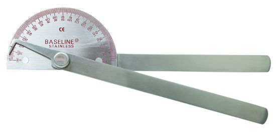Picture of Baseline SS 180 degree goniometer, 8 inches